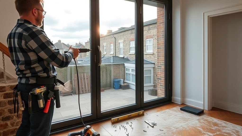 Aluminium Door Installation Hayes