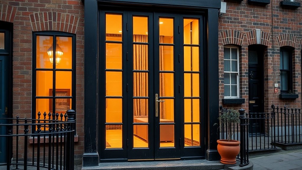 Glass Panel Doors Hayes