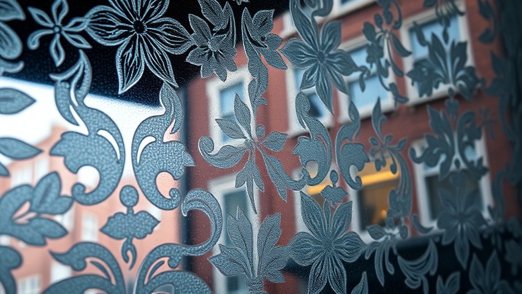 Patterned Decorative Glass Hayes