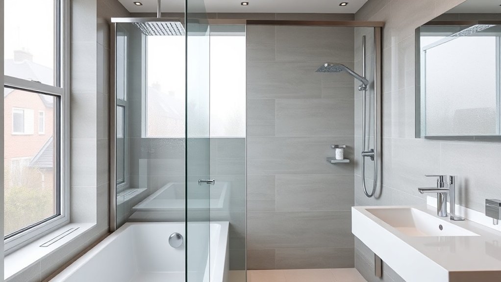 Semi-Frameless Shower Screens Hayes