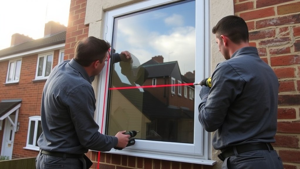 Window Installation Wood End Green